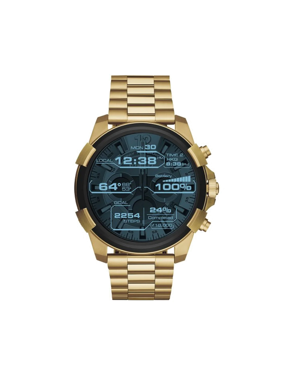 Montre Connectée Full Guard Diesel DZT2005 Or