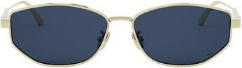 Lunettes de Soleil Dior DiorCannage B1U en Métal - Bleu vue 4