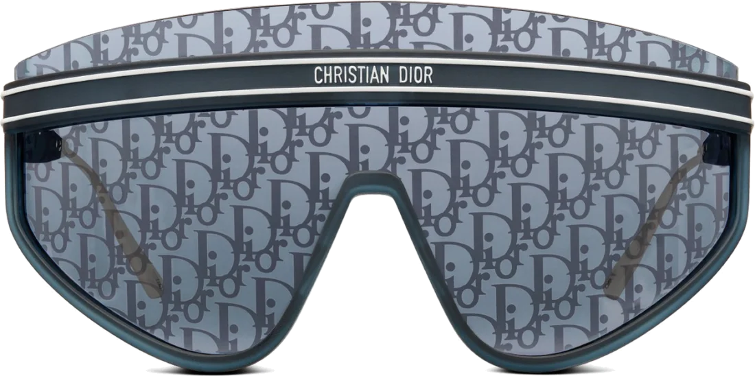 Lunettes de soleil Dior DIORCLUB M2U - Monture masque plastique pour femme vue 2