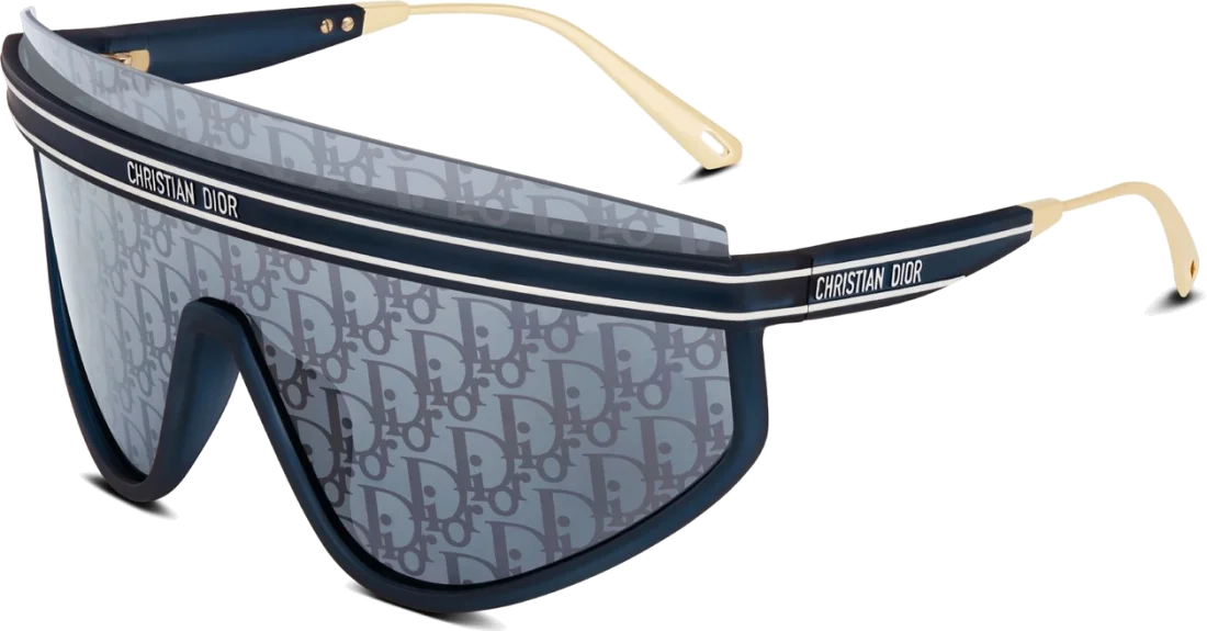 Lunettes de soleil Dior DIORCLUB M2U - Monture masque plastique pour femme vue 3