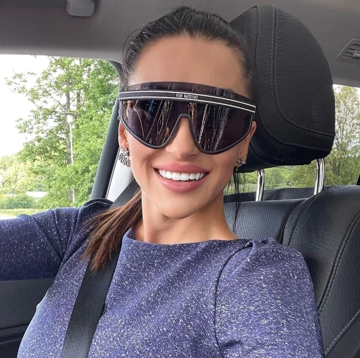 Lunettes de soleil Dior DIORCLUB M2U - Monture masque plastique pour femme vue 4