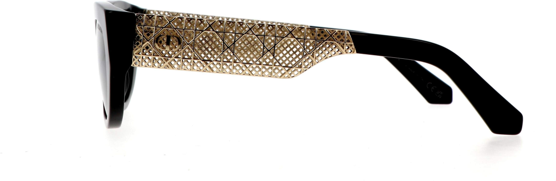 Lunettes de soleil DIOR DiorÉsille B1I en acétate - Noir vue 2