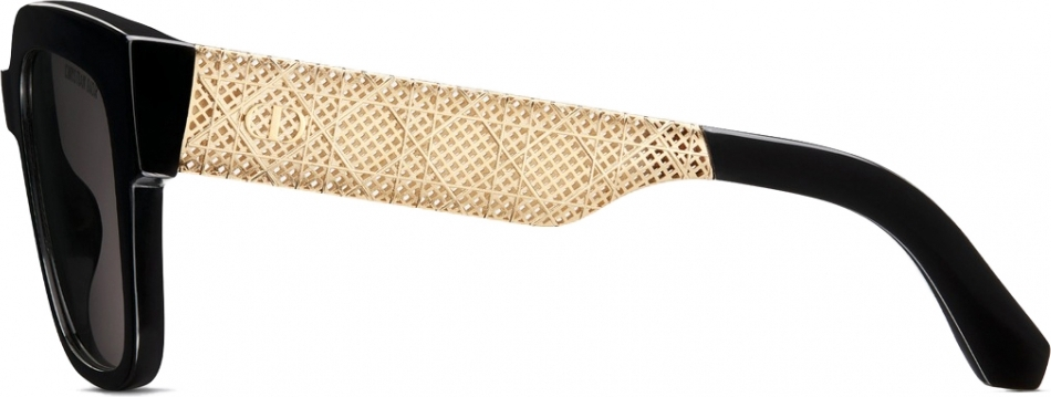 Lunettes de soleil DIOR DiorÉsille S1I en acétate - Noir vue 2