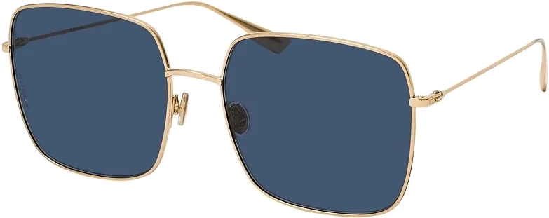 Lunettes de soleil Dior DIORSTELLAIRE1 en métal doré pour Femme vue 3