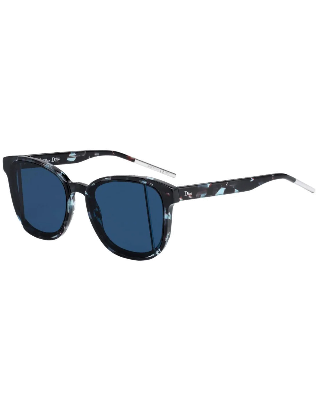 Lunettes de soleil Dior DIORSTEP - Havana-Bleu