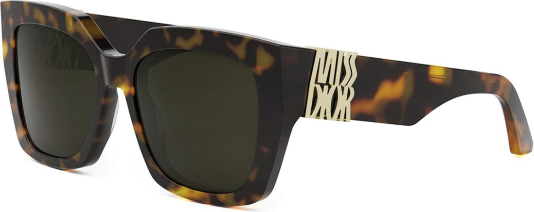 Lunettes de soleil Dior MISSDIOR S2I en acétate - Havana vue 2