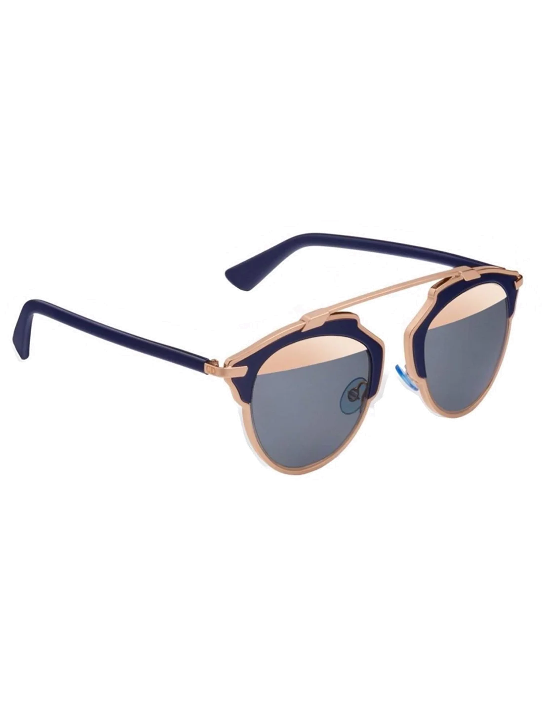 Lunettes de soleil Dior So Real U5W/ZJ Bleu vue 3