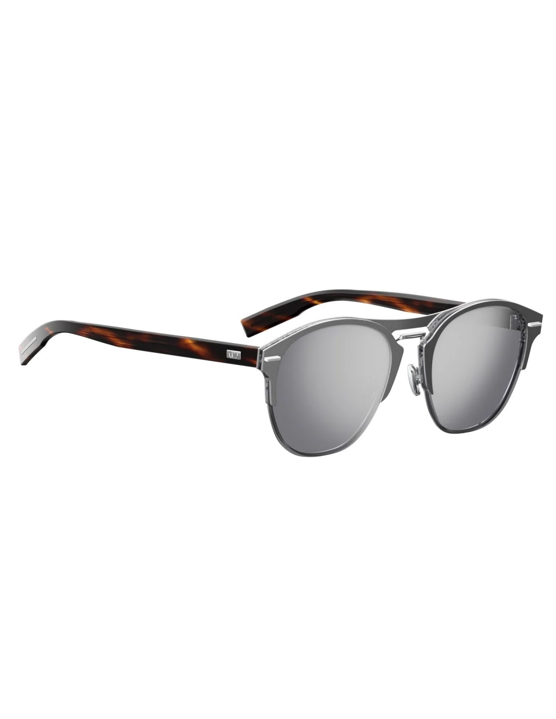 Lunettes de soleil homme Dior Chrono YB7 0T Métal / Ecaille vue 2