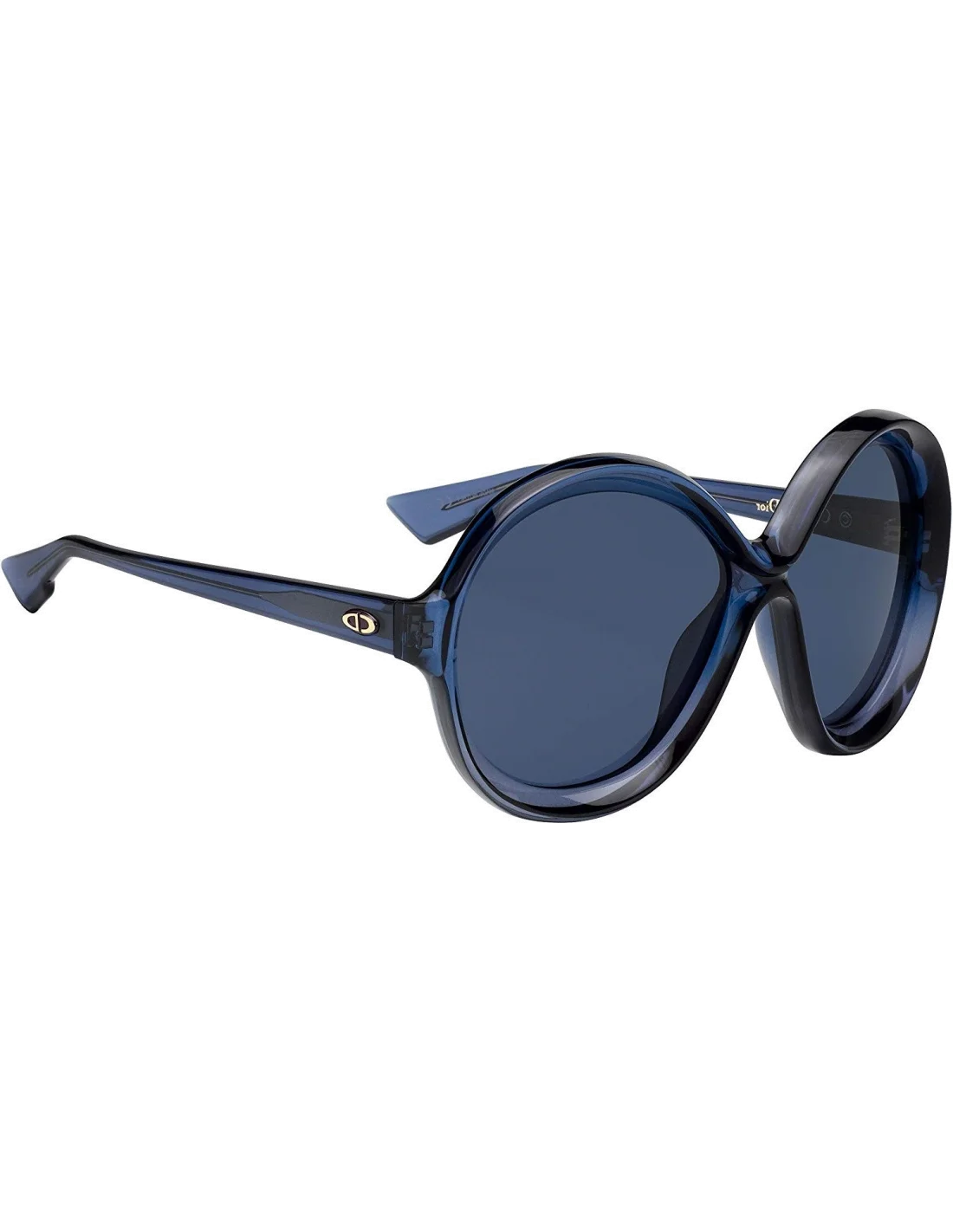 Lunettes de soleil Dior Diorbianca PJP KU Bleu vue 2