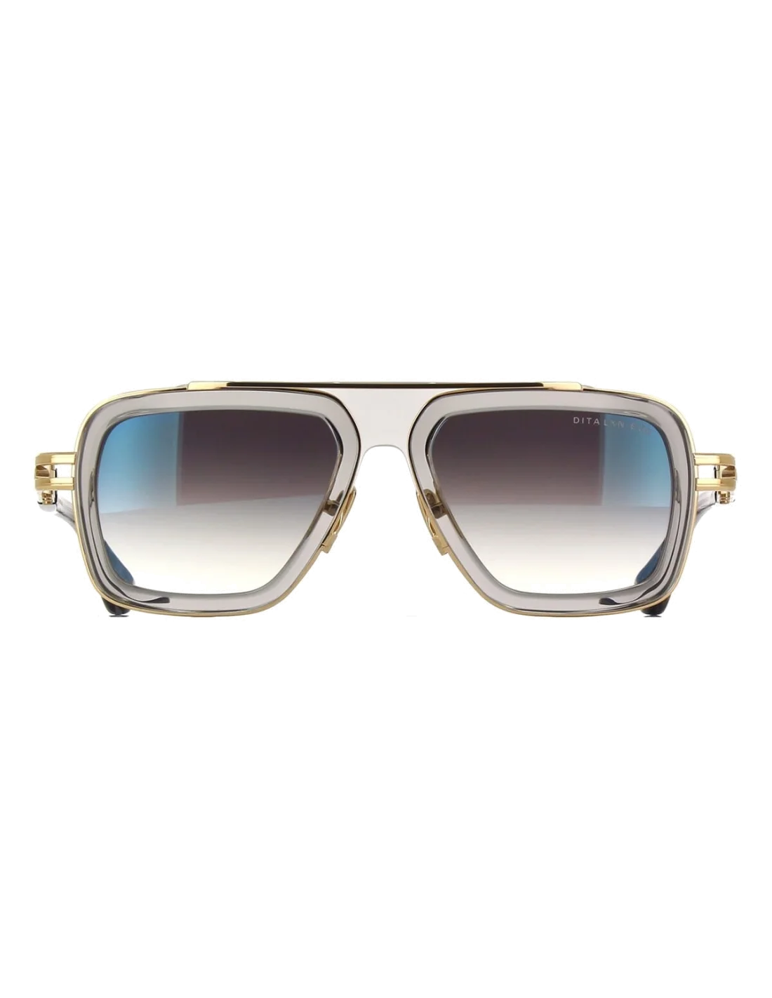 Lunettes de soleil DITA LXN-EVO DTS403-A-02 Noir verres gris dégradé Homme vue 2