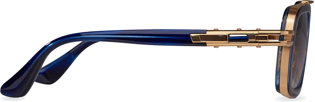 Lunettes de soleil DITA LXN-EVO DTS403-A-03 Bleu Dégradé pour Homme vue 3