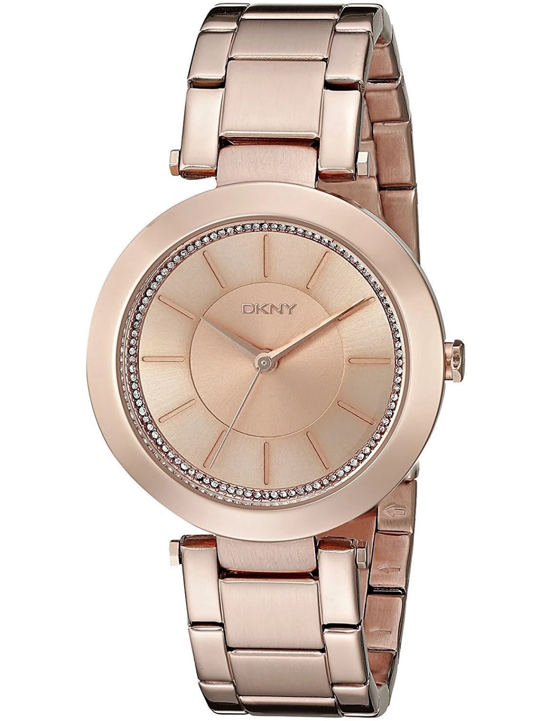 Montre Femme DKNY Stanhope NY2287 en Acier Or Rose vue 2