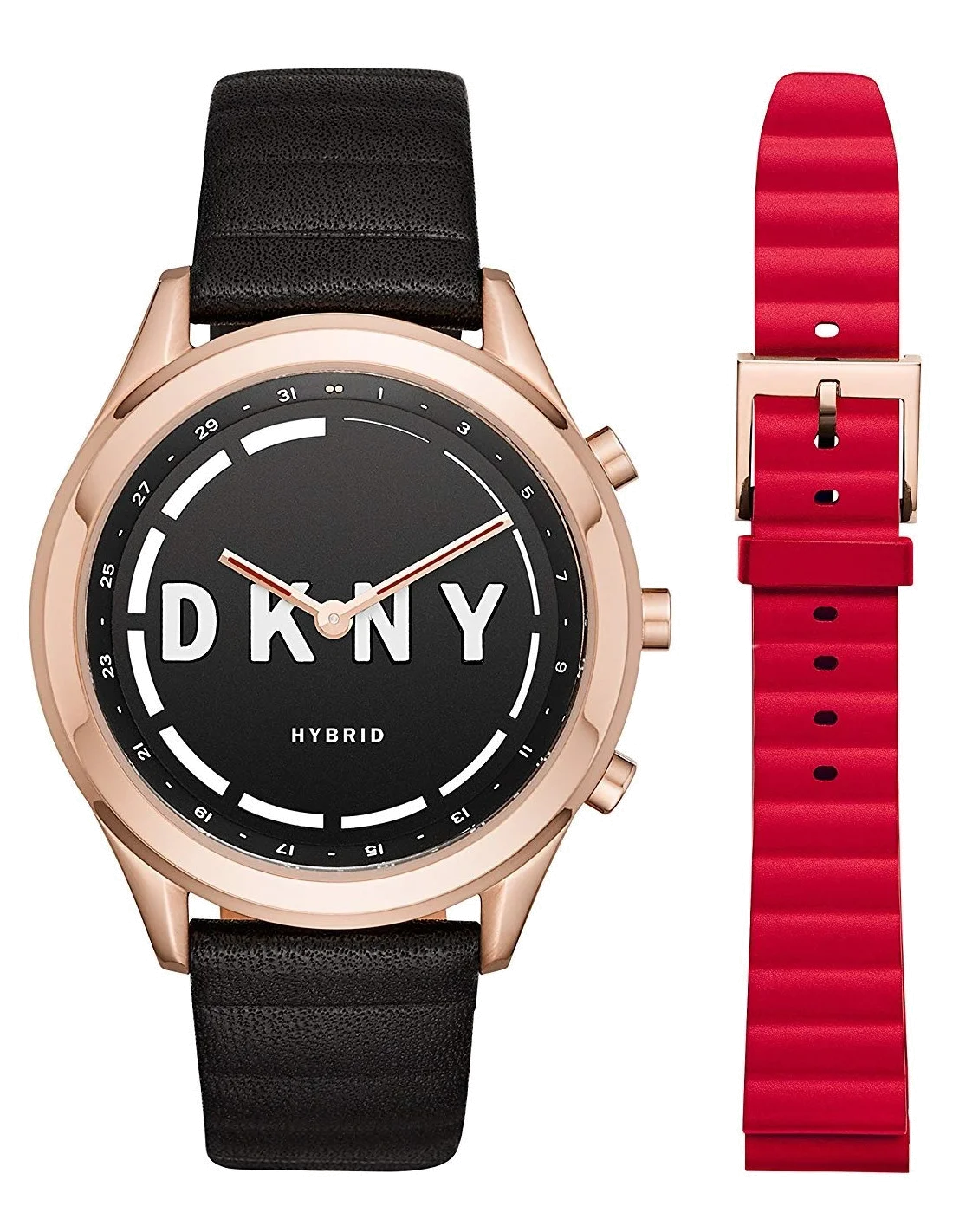 Montre Femme DKNY Woodhaven Hybrid NYT6102 vue 2