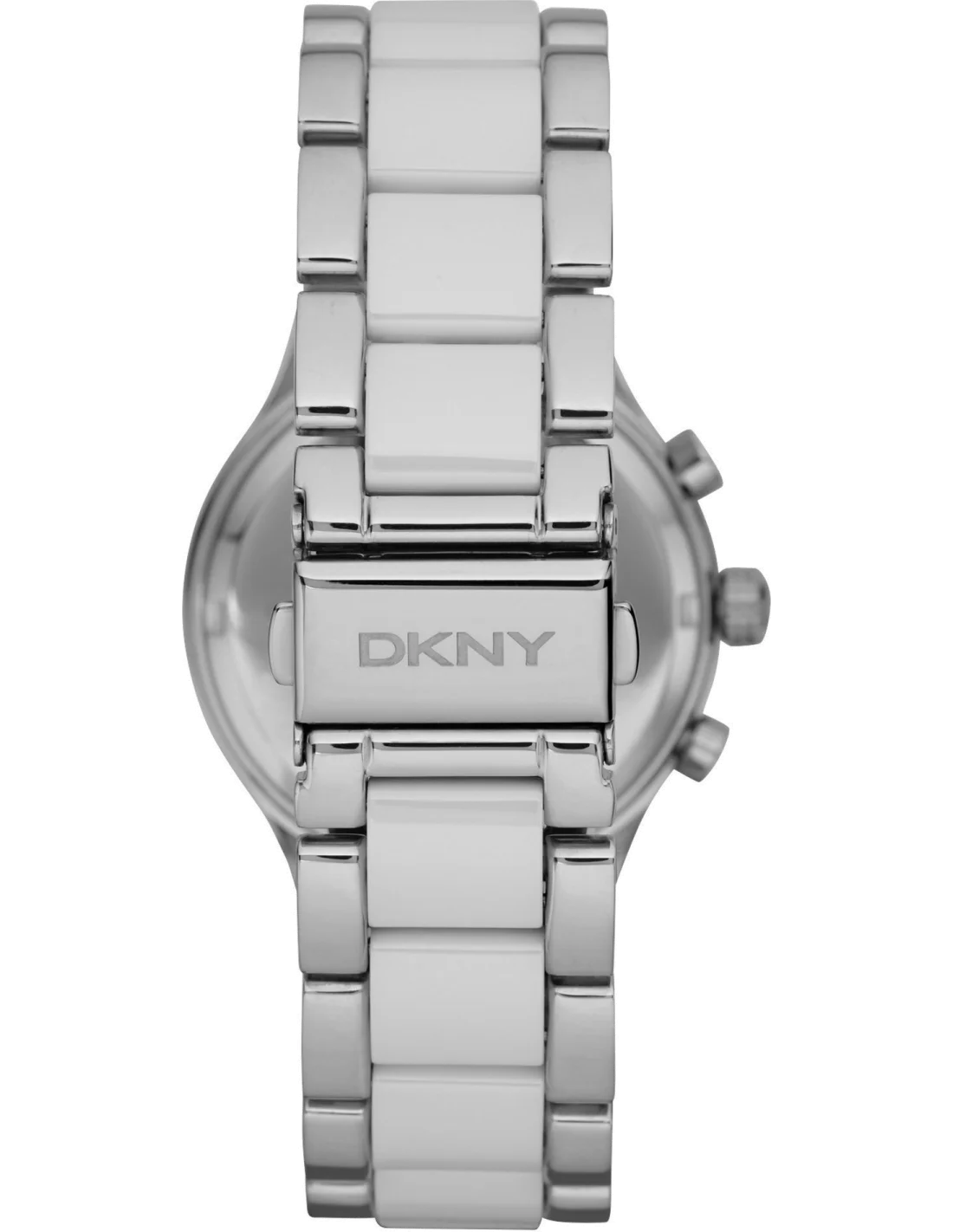 Montre Femme DKNY NY8502 Argent et blanche vue 3