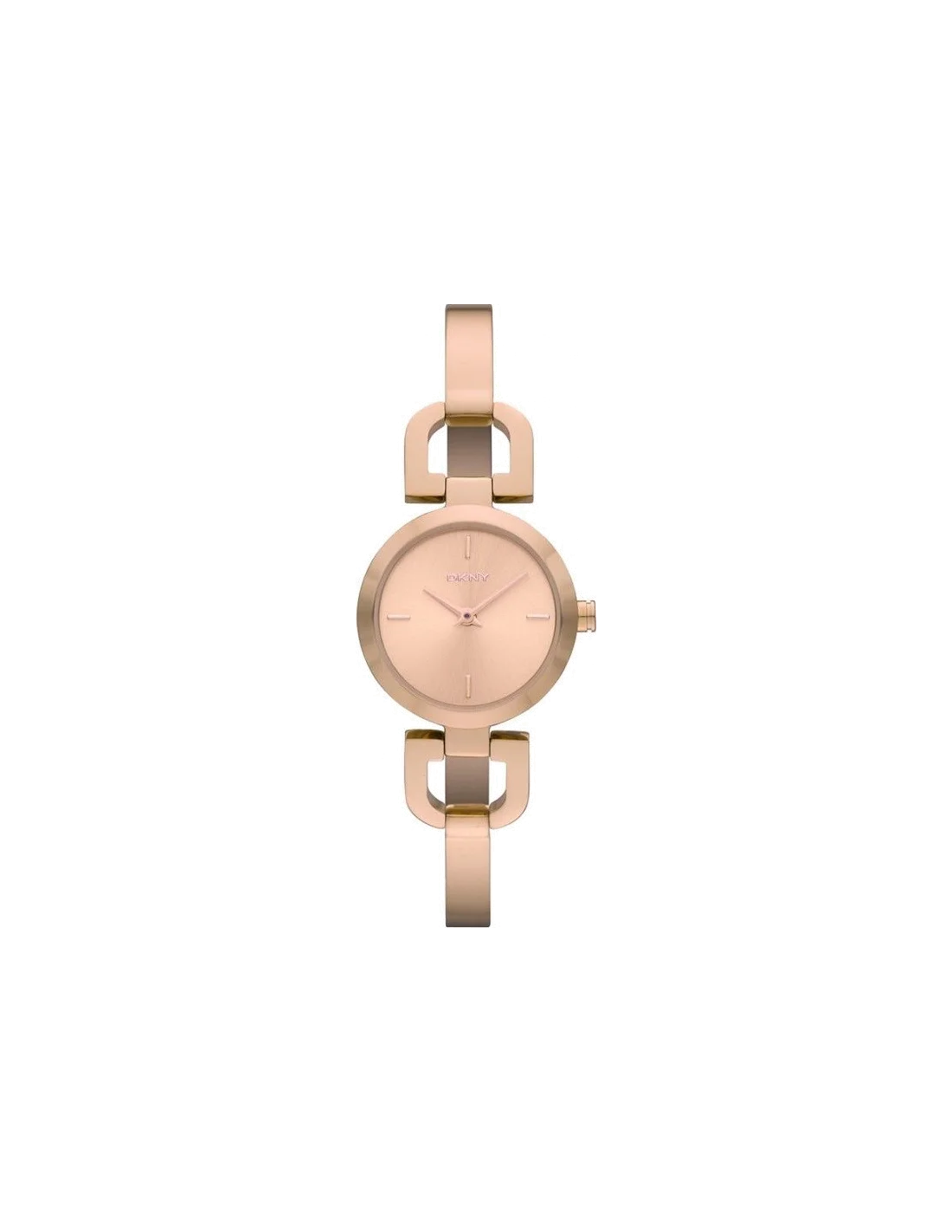 Montre Femme DKNY D-Link NY8542 Bracelet et cadran de couleur or rose