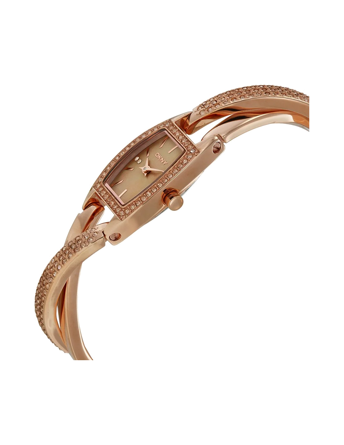 Montre Femme DKNY Essentials NY8595 Or Rose vue 3