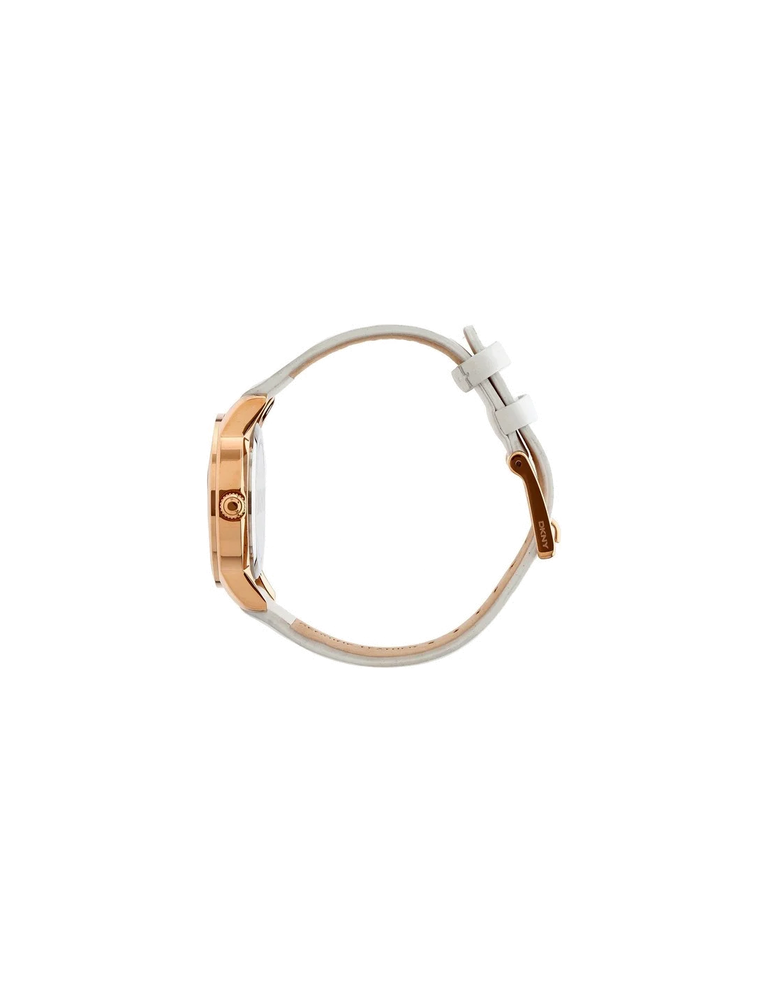 Montre Femme DKNY Streetsmart NY8802 Bracelet en cuir blanc vue 3