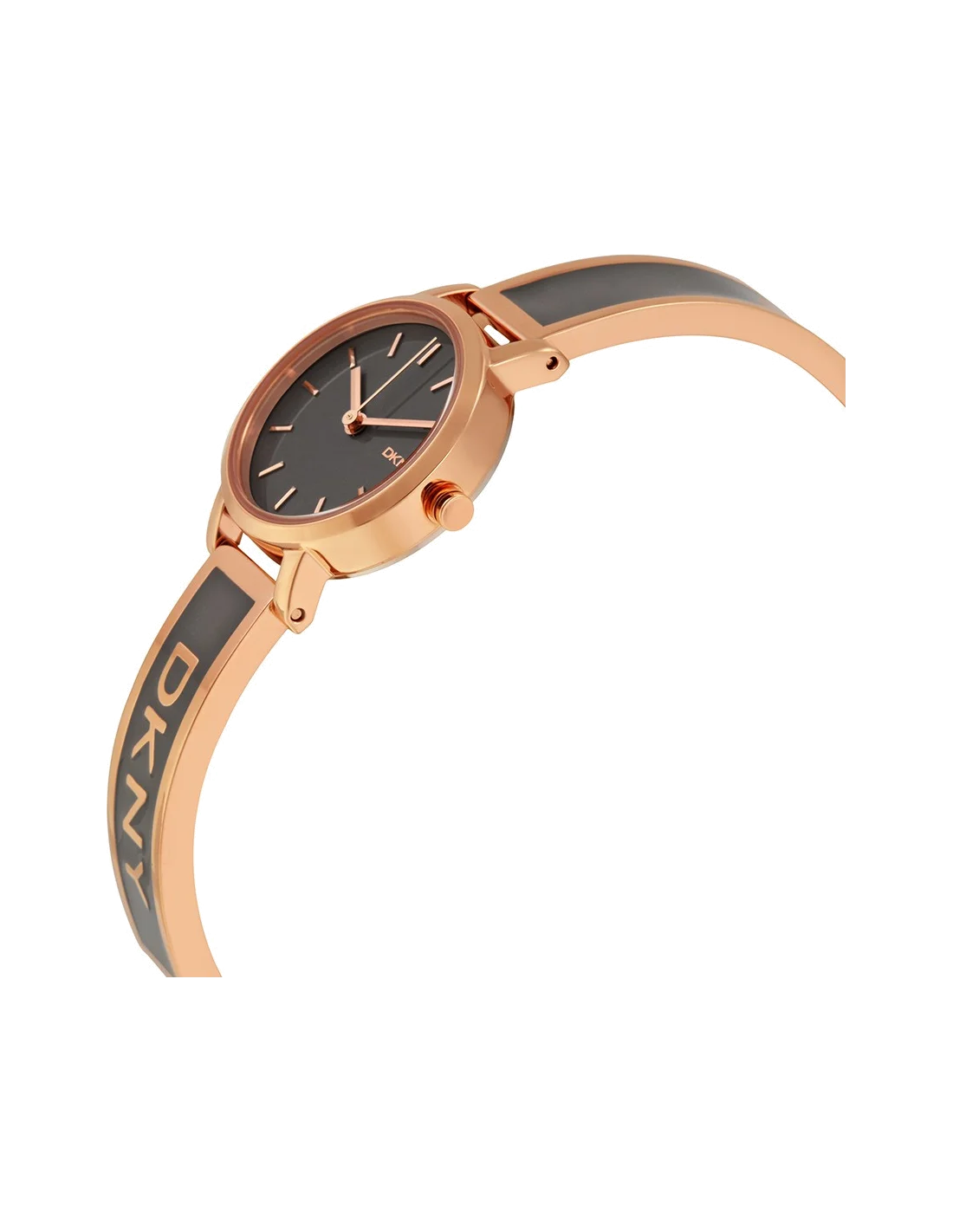 Montre Femme DKNY NY2359 Gris Boîtier or rose vue 2