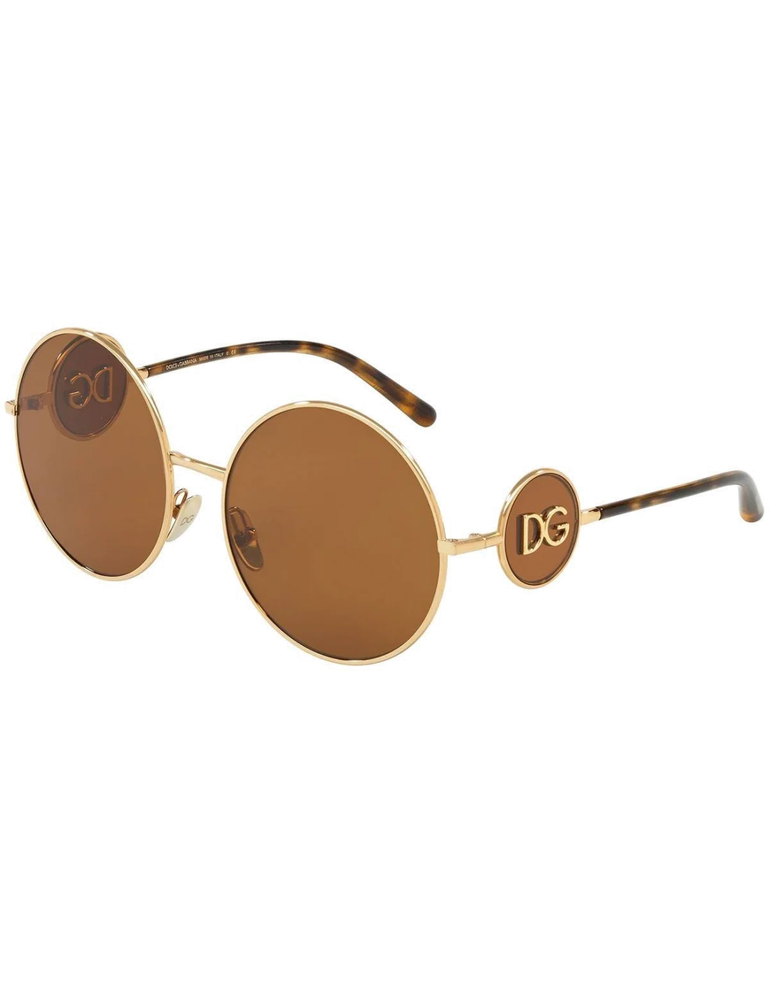 Lunettes de soleil Dolce & Gabbana DG2205 - Or, Or