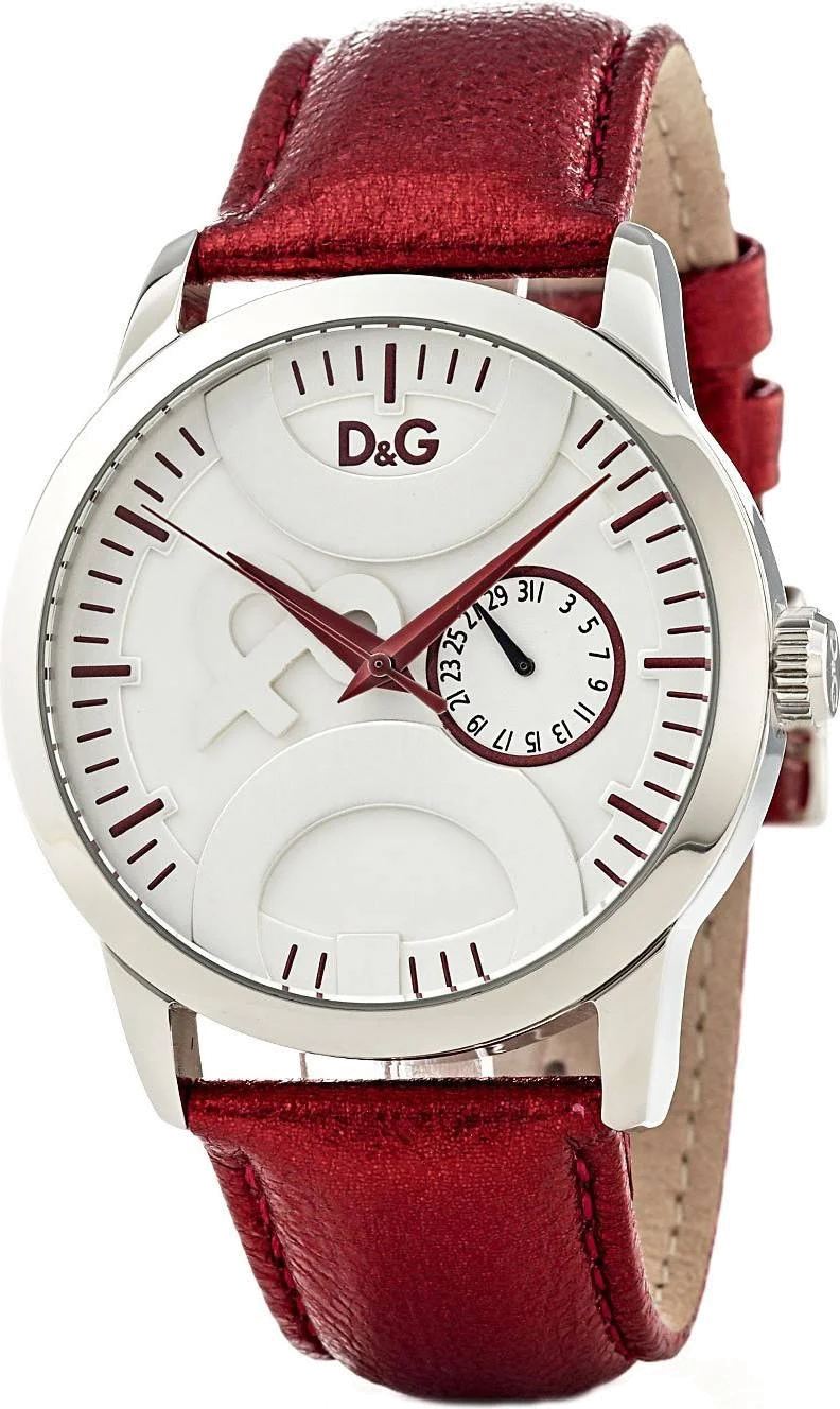 Montre Femme Dolce & Gabbana DW0701 Bracelet rouge en cuir synthétique