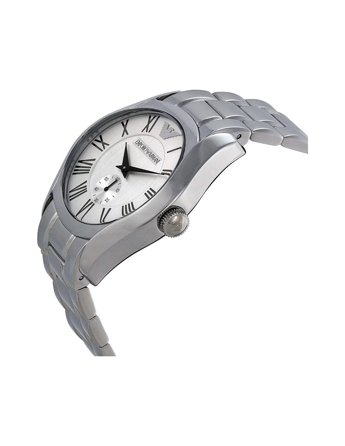 Montre Homme Emporio Armani AR0647 en Acier Inoxydable Argent vue 2