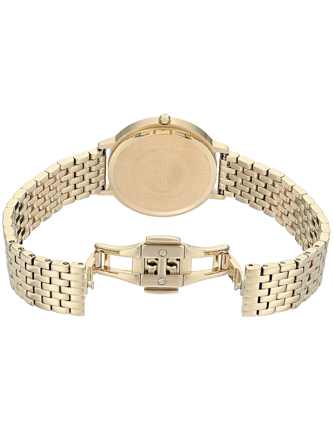 Montre Femme Emporio Armani AR11007 en Acier Doré avec Cadran en Nacre vue 4