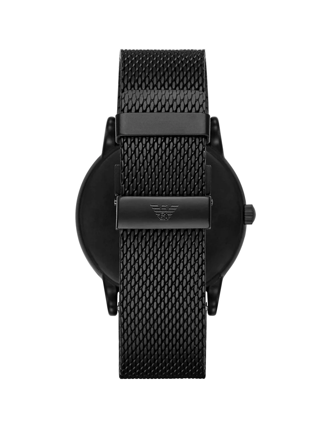 Montre Homme Emporio Armani Luigi AR11046, Cadran Blanc, Bracelet Noir Acier vue 2