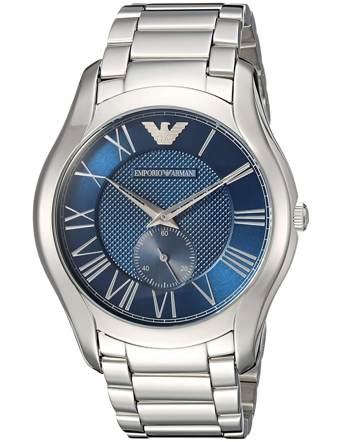 Montre Homme Emporio Armani AR11085 Cadran Bleu Acier Inoxydable