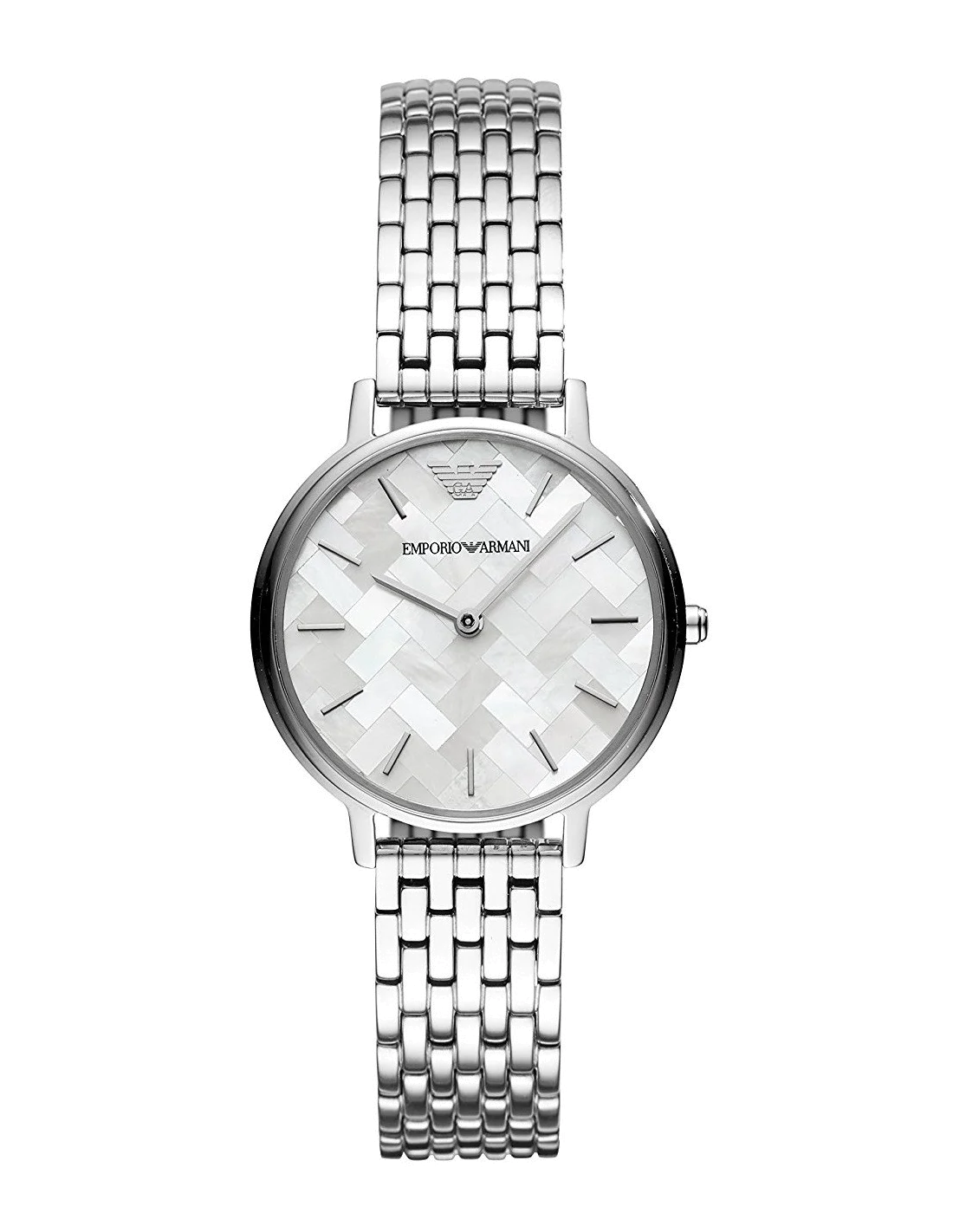 Montre Femme Emporio Armani AR11112 Kappa - Cadran Nacre & Bracelet Acier Argent