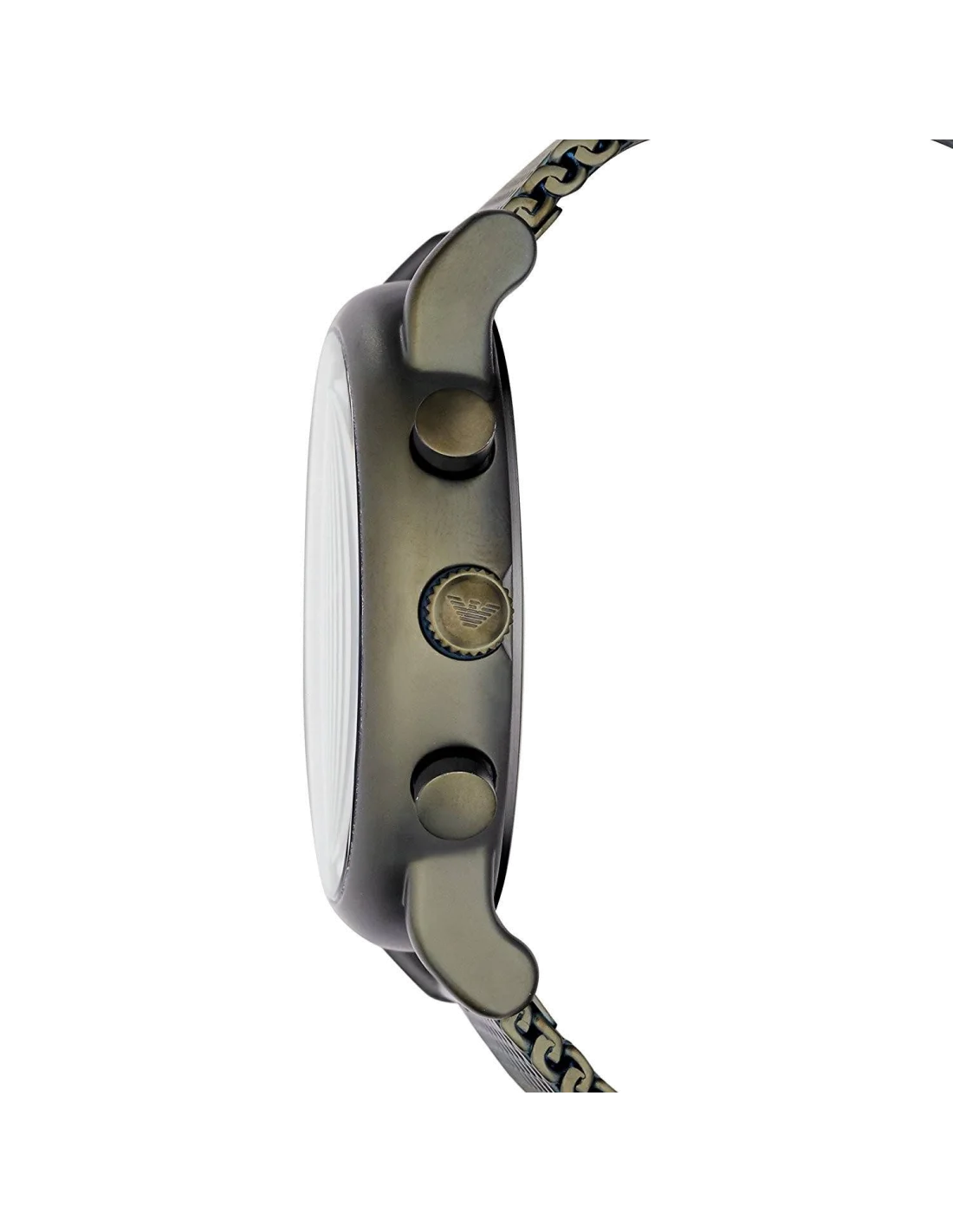 Montre Homme Emporio Armani Luigi AR11115, Cadran Noir et Boîtier Vert vue 2