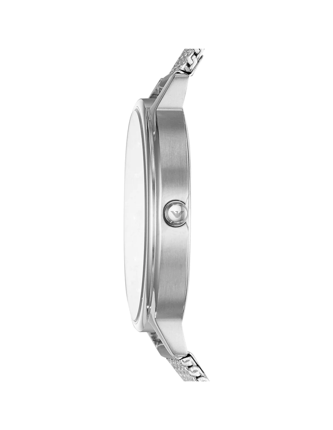 Montre Emporio Armani AR11128 Femme - Cadran et Bracelet Maille Milanaise Argenté vue 2