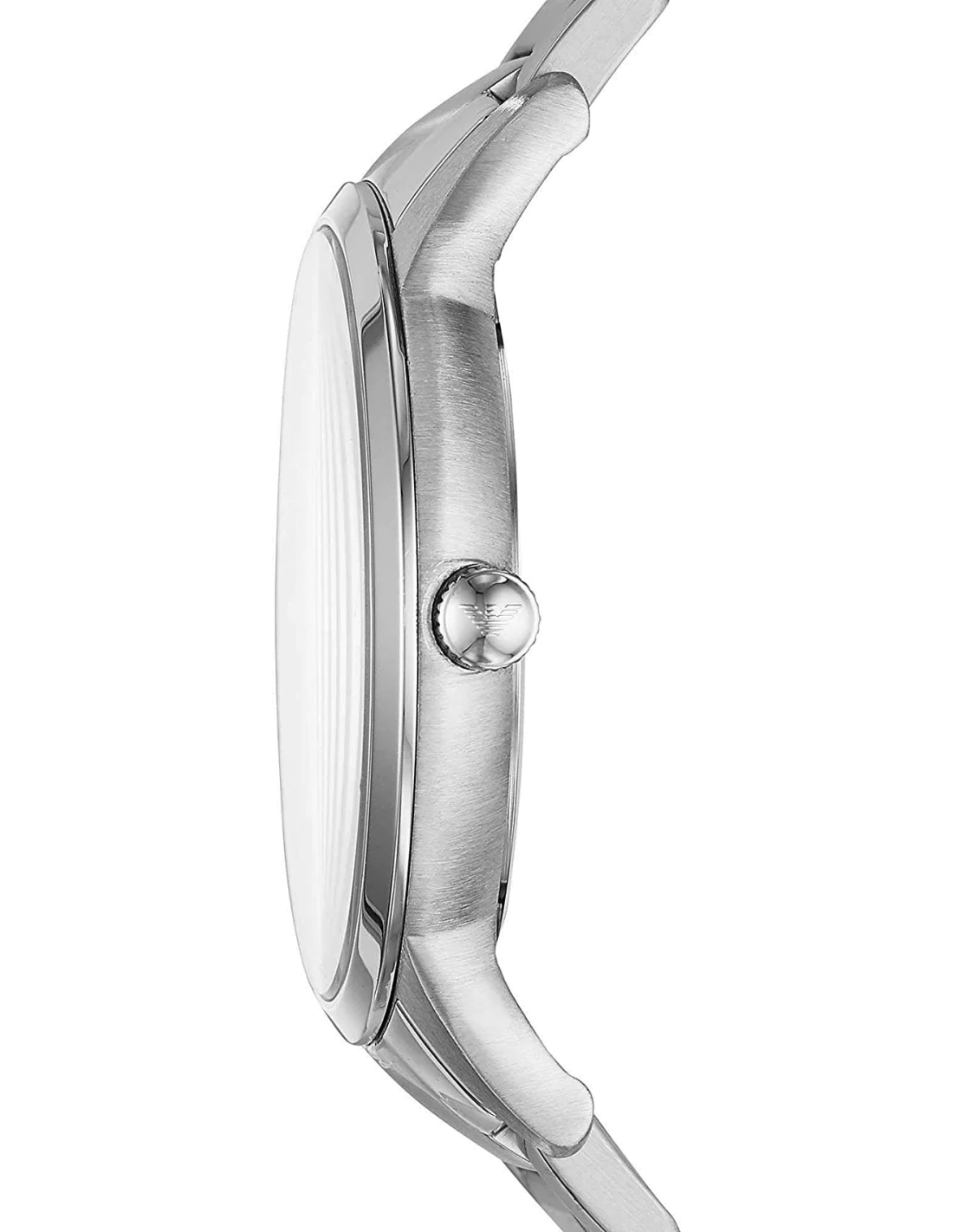 Montre Homme Emporio Armani AR11137 Cadran Bleu Bracelet Acier Argent vue 2