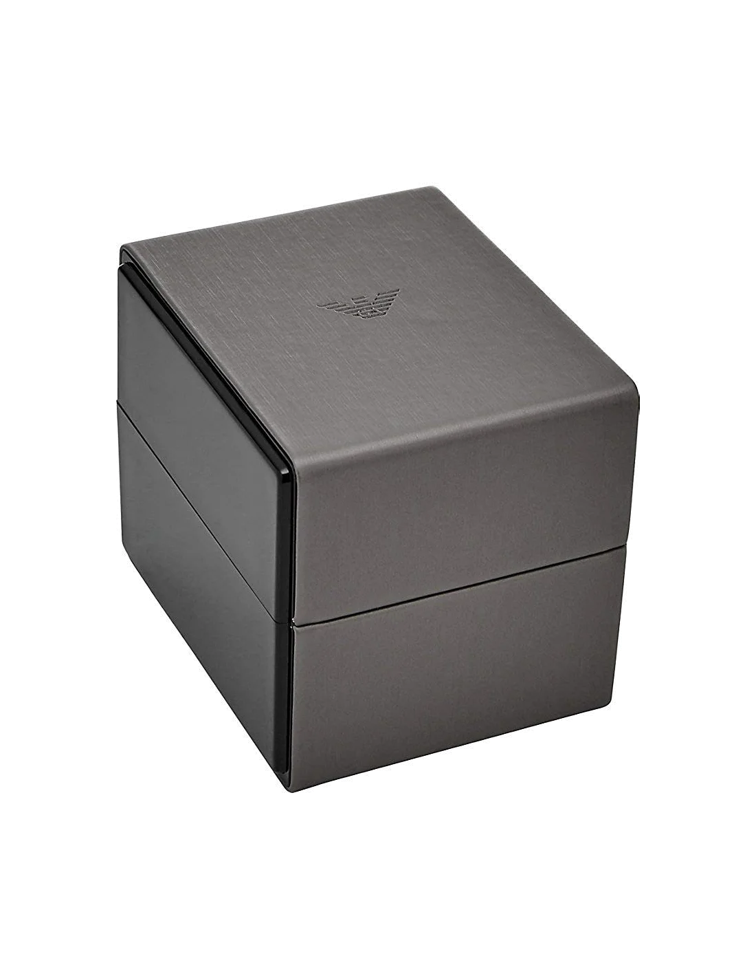 Montre Femme Emporio Armani AR11171 Cadran Gris Cristaux Swarovski Bracelet Cuir Noir vue 3