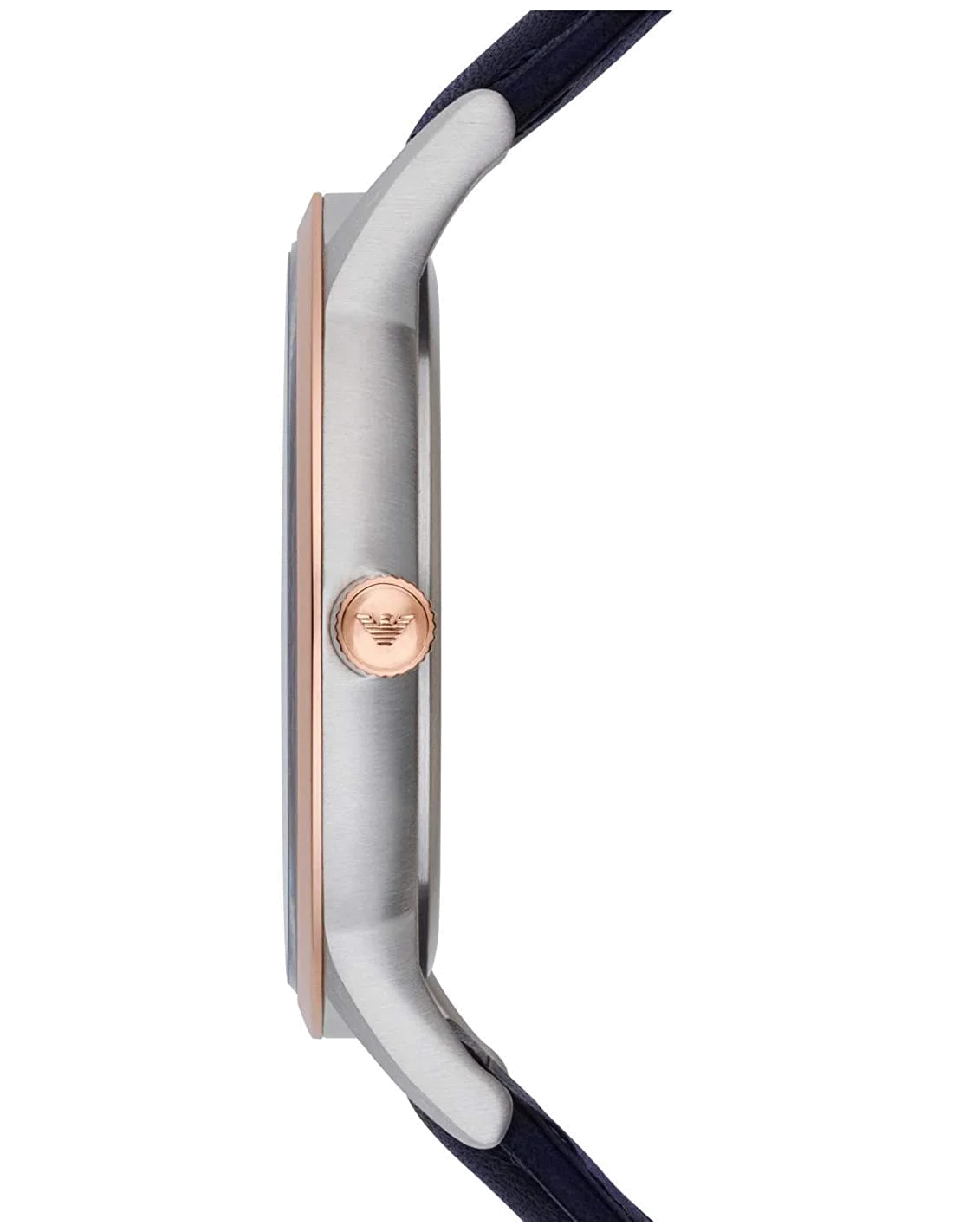 Montre Homme Emporio Armani Renato AR11188 - Cadran bleu, bracelet cuir vue 3