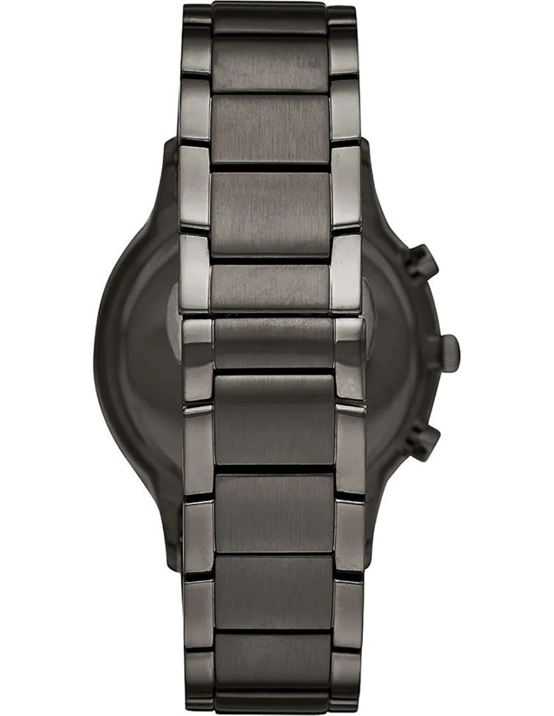 Montre Homme Emporio Armani Renato AR11215 Chronographe Acier Noir Cadran Anthracite vue 2