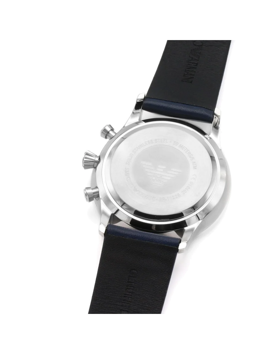 Montre Homme Emporio Armani Classique Chronographe Cadran Bleu AR11226 vue 3