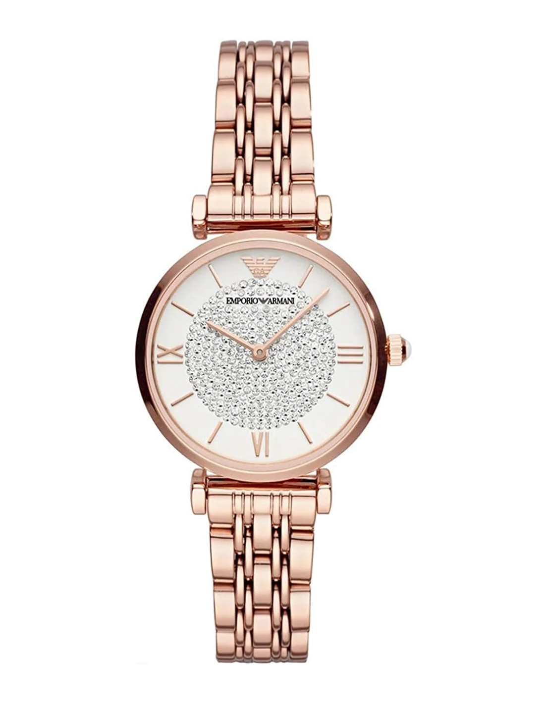 Montre Femme Emporio Armani AR11244 Gianni T-Bar en Acier Doré Rose