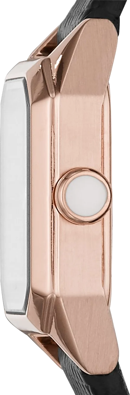 Montre Femme Emporio Armani AR11248 - Cadran Octogonal Nacre, Cristaux, Bracelet Noir vue 2