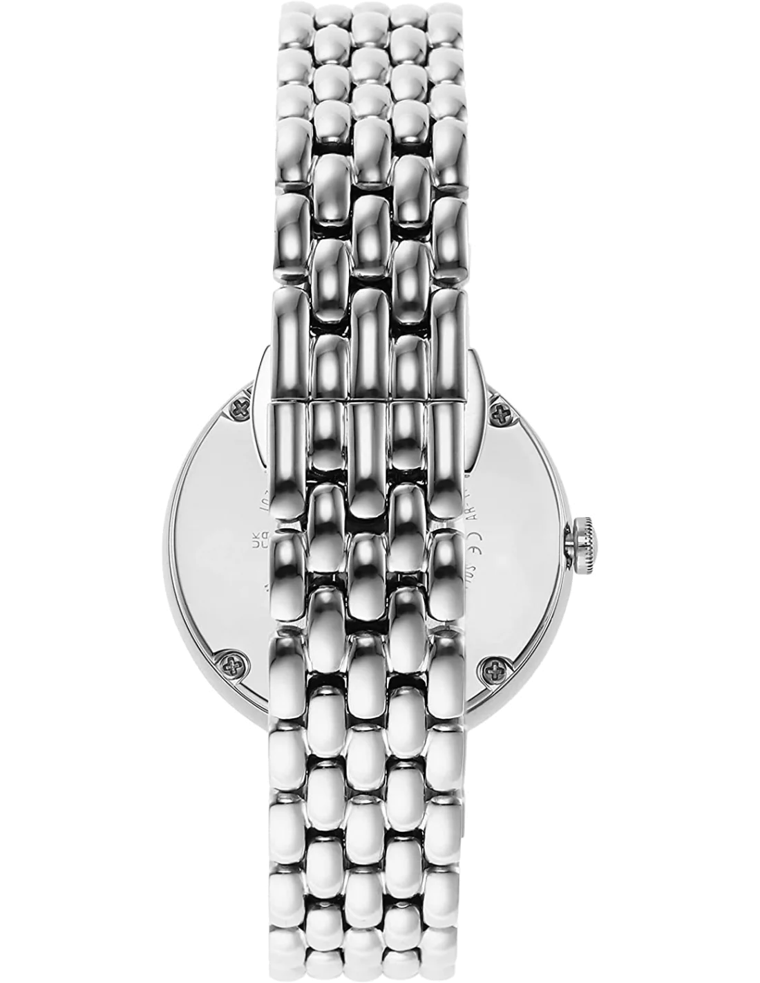 Montre Femme Emporio Armani AR11461 en Acier Argenté et Cadran Nacre vue 3