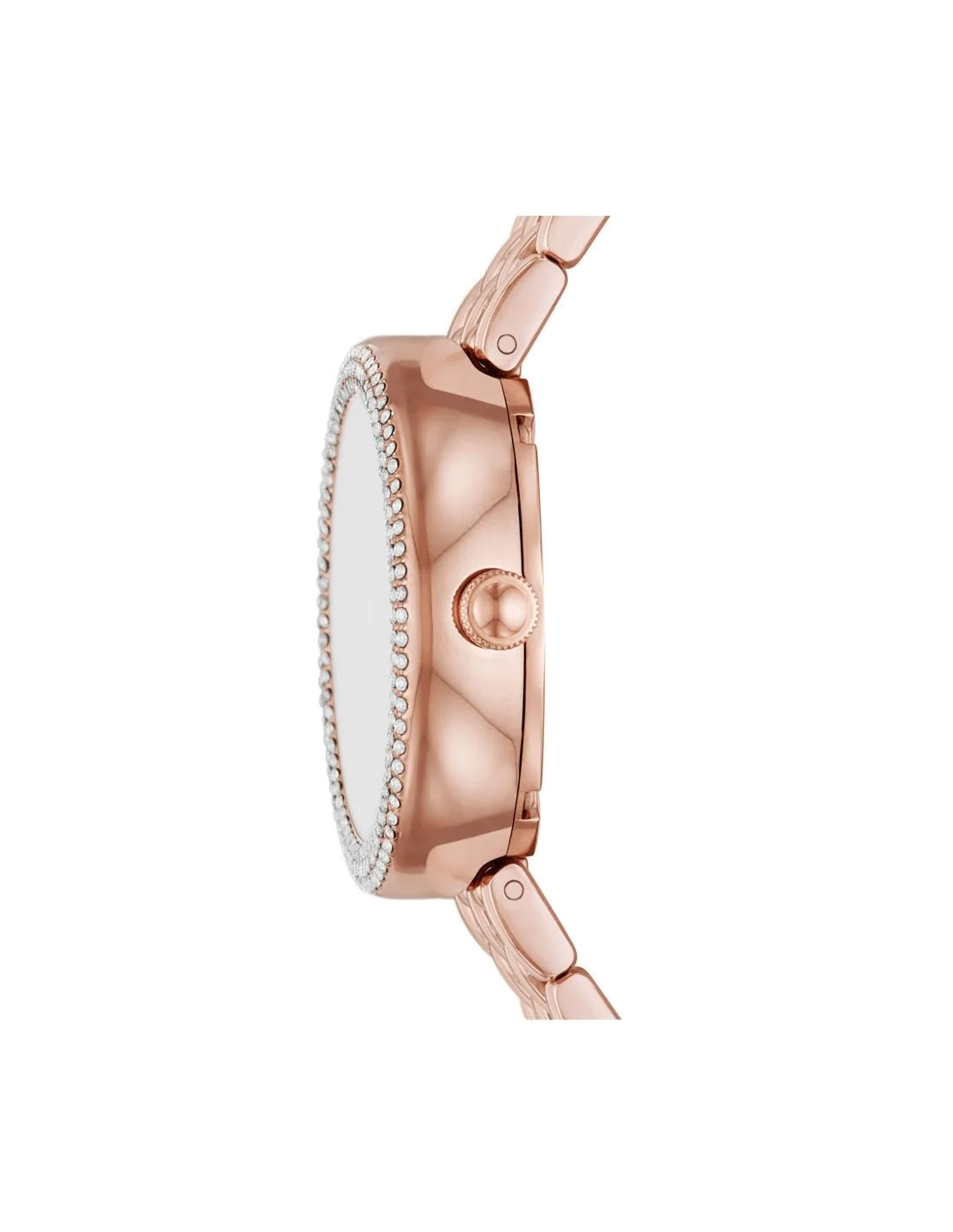 Montre Femme Emporio Armani AR11462 - Boîtier Or Rose, Cadran Nacre, Bracelet Acier vue 2