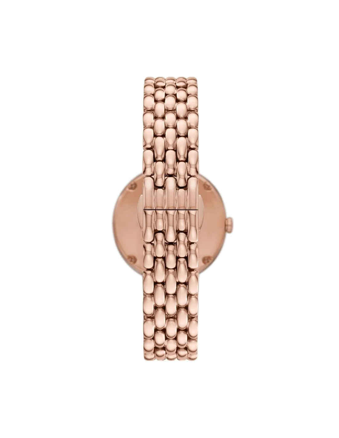 Montre Femme Emporio Armani AR11462 - Boîtier Or Rose, Cadran Nacre, Bracelet Acier vue 3