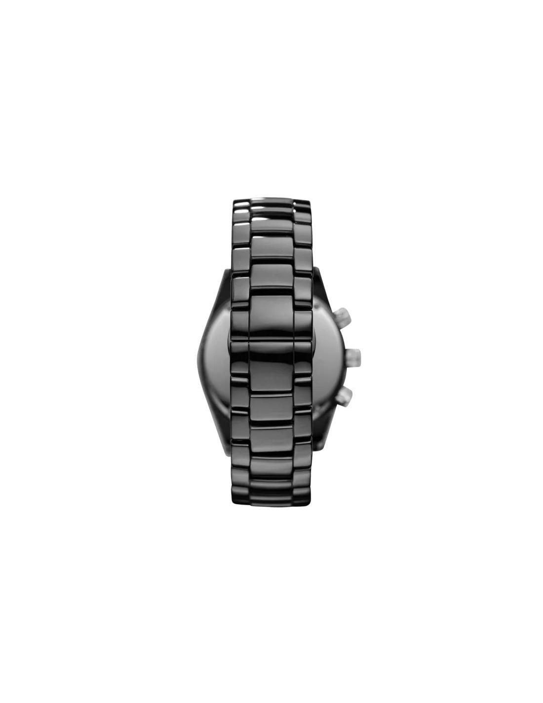 Montre Homme Emporio Armani AR1421 Chronographe Céramique Noire vue 3