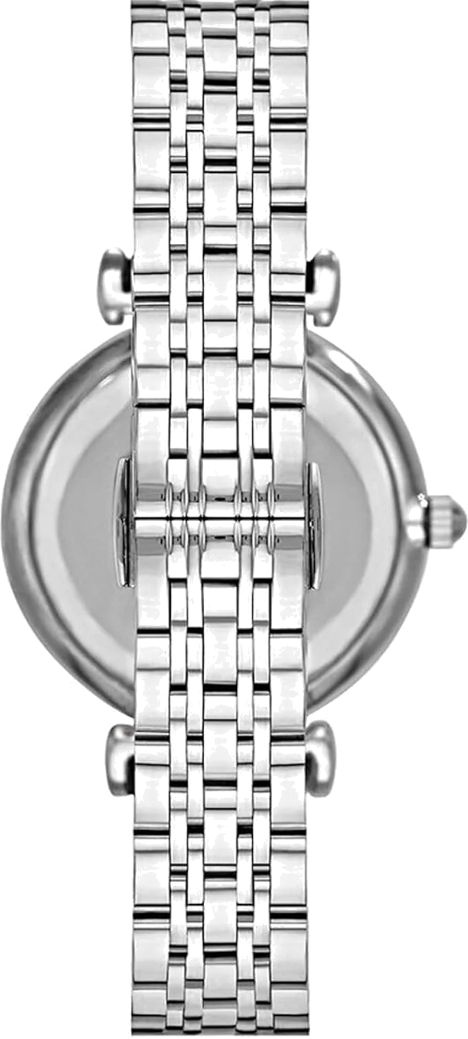 Montre Femme Emporio Armani AR1779 Cadran Nacre Rose Fuchsia Bracelet Acier vue 2