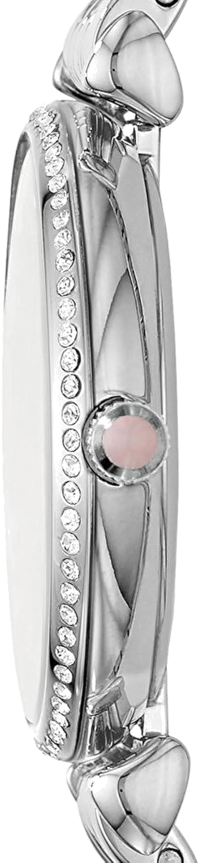 Montre Femme Emporio Armani AR1779 Cadran Nacre Rose Fuchsia Bracelet Acier vue 3