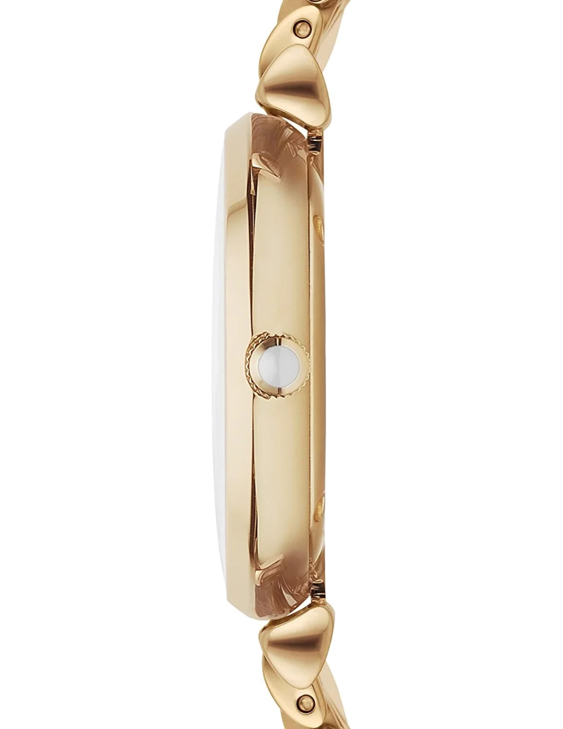 Montre Femme Emporio Armani AR1907 - Cadran Nacre & Bracelet Acier Doré vue 2