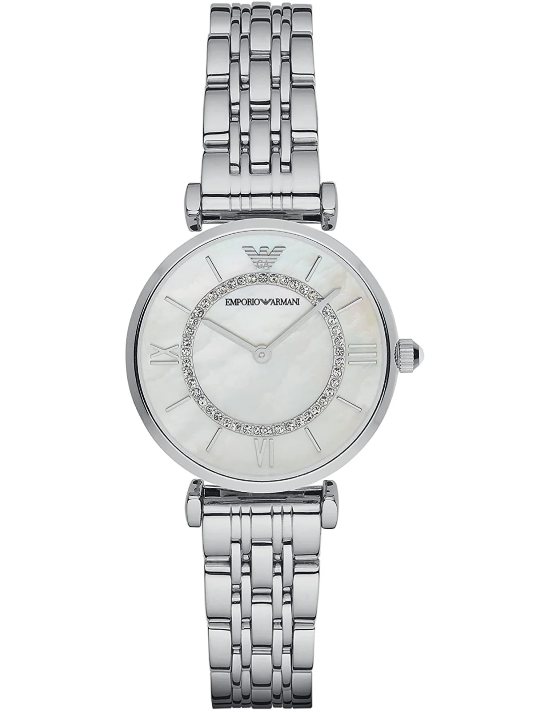 Montre Femme Emporio Armani AR1908 Acier Argent Cadran Nacre