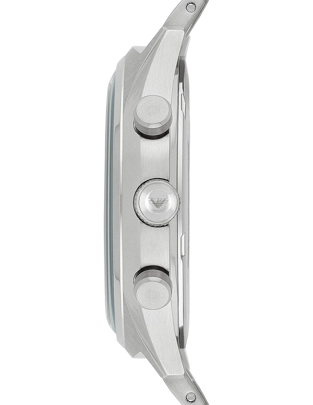 Montre Homme Emporio Armani Classic AR1974 Cadran Bleu Acier Argent vue 2