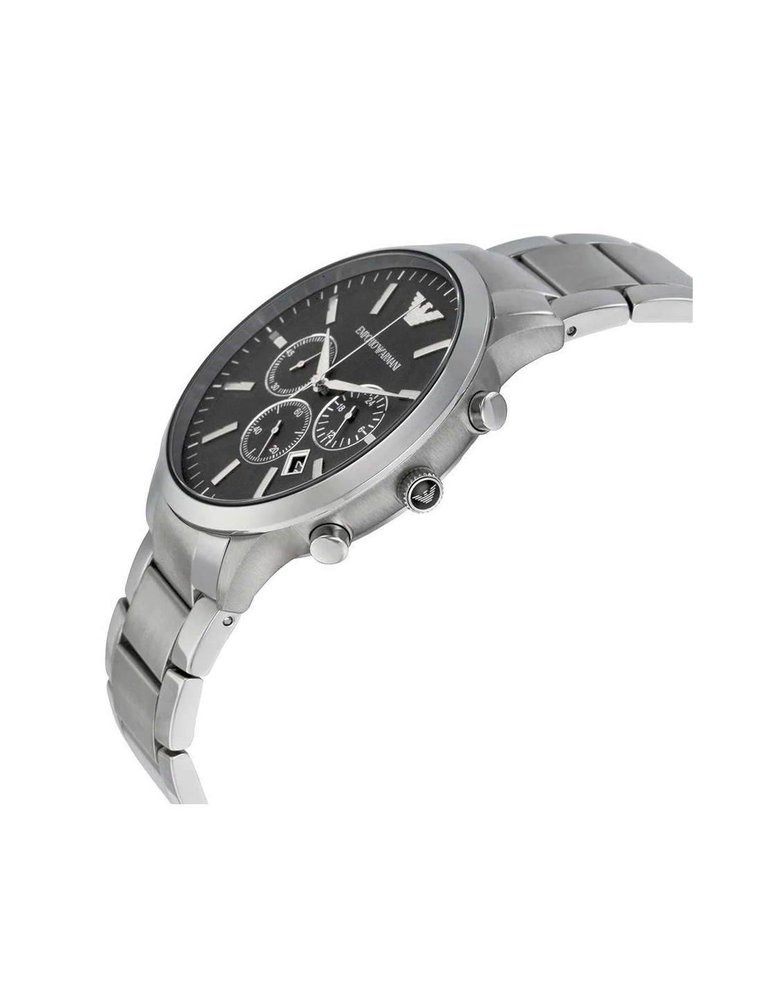 Montre Homme Emporio Armani Sportivo AR2460 - Cadran Noir, Bracelet Acier vue 2