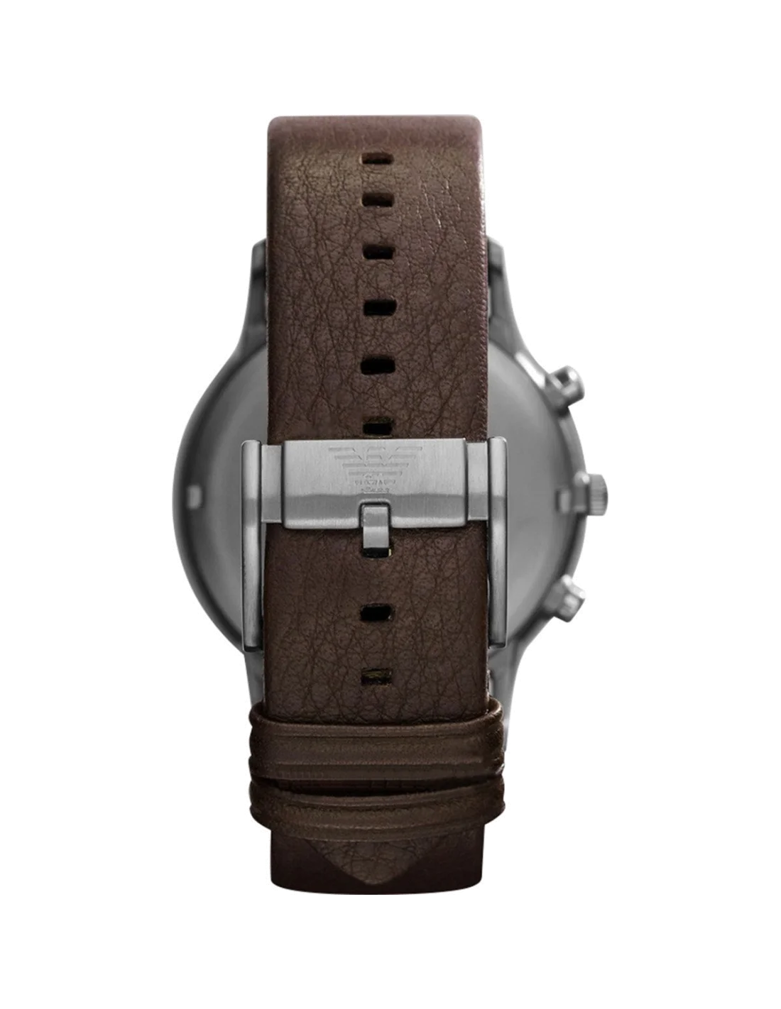 Montre Homme Emporio Armani Sportivo AR2462 - Cadran et Bracelet Cuir Marron vue 2