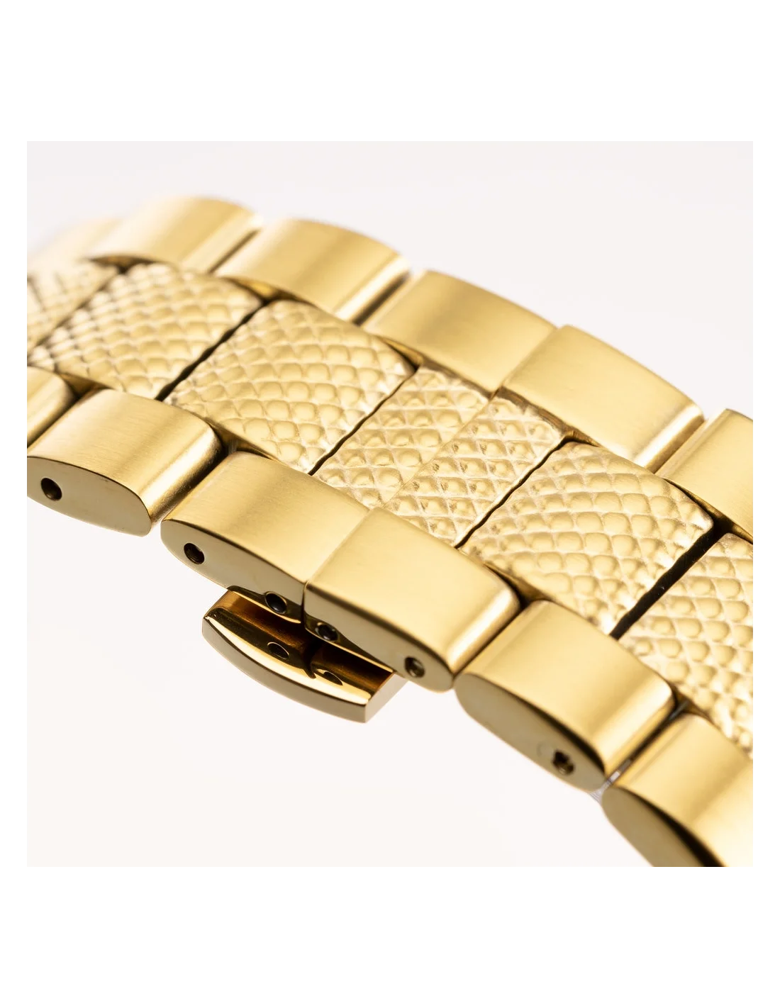 Montre Homme Emporio Armani AR5857 Chronographe Cadran Noir Acier/Or 43mm vue 3